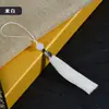 Borlas de Cuentas de 8 cm, Flecos de Borlas, Abanico, Bolsita, Marcapáginas, Borlas al por Mayor, Accesorios para Linternas, Colgantes