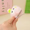 Bonito Pinza para el Pelo de Niños Bola de Carbón Palo Retorcido Antena Muñeco Feo Dopamina Pinza para el Pelo de Niña Pequeña Pompón Accesorio de Cabello Peculiar