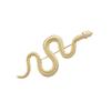 Broche em Forma de Cobra Temperamento Feminino Design de Nicho Senso Criativo Moda Retro Personalidade Versátil Acessórios para Jaqueta Masculina Alfinete