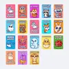 Set Transfronterizo de 18 Tarjetas de Frases Inspiradoras de Animales Pequeños con Ilustraciones Lindas Creativas y Mensajes de Ánimo
