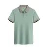 Camisa Polo de Seda de Hielo de Fábrica Ropa de Trabajo Verano Manga Corta Especial para Restaurante de Catering Ropa de Trabajo Camisa Polo Fanlong Ropa de Trabajo