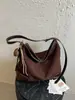 Bolsa tote patchwork de camurça retrô, mais vendida internacionalmente, grande capacidade, estampa de leopardo, adequada para o dia a dia e pode ser carregada como bolsa de ombro ou bolsa transversal