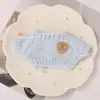 Ropa para muñeca de 10 cm, camiseta de manga corta, chaleco para muñeca, colección de atuendos para muñeca Labubu de 17 cm