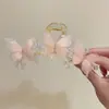 2026 Nuevo Pasador de Pelo de Mariposa Pasador para Niña Dulce Pasador de Gama Alta Accesorio de Pelo de Princesa Adorno para el Cabello Pinza de Tiburón