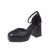 Sandalias de Moda para Combinar con Vestidos, Novedad Primavera/Verano 2026 Moda de Comercio Exterior Sandalias Cómodas Versátiles de Punta Cerrada para Mujer