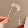Nuevo Estilo 2026 Pasador de Pelo en Forma de U con Perlas para Mujer, Peine Pinza para el Cabello, Herramienta para Fijar el Cabello, Pasador con Acabado de Alta Gama, Accesorio para el Cabello