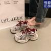 Tenis Dad para Mujer 2025 Nuevo Primavera y Verano Versátil Aumenta Altura Suela Gruesa Zapatos de Mujer Populares Zapatos Deportivos Casuales