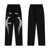 Conjunto de Sudadera con Capucha y Pantalones de Marca de Tendencia Hellstar Europeo y Americano Transfronterizo Estampado de Letras Holgado de Tendencia