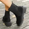 Otoño 2026 Nuevo Talla Grande Botas Casuales Cómodas para Mujer Estilo Europeo y Americano Modernas para Exteriores Talla Única