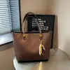 Bolso de mano retro transfronterizo estilo coreano para mujer, gran capacidad, nueva colección de verano 2026, bandolera versátil y simple, bolso de mano para el trabajo