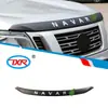 Txr É Adequado para Modificação de Acabamento do Capô da Nissan Navara Tiras Decorativas Galvanizadas para Acessórios da Nissan Navara