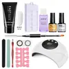 Kit de herramienta para extensión de uñas de arte de uñas de 30g transfronterizo 36W lámpara de uñas de inducción lámpara de fototerapia LED una generación de cabello