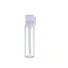 Botellas de Perfume Transfronterizas 1ml 2ml 3ml Botellas Pequeñas de Vidrio para Muestras para Pruebas de Fragancia Botellas Vacías Capacidad Pequeña Tamaño de Viaje