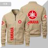 2023 Primavera y Otoño Nuevo Comercio Exterior Transfronterizo Europeo y Americano Talla Grande Moda Blanco Color Sólido Chaqueta Estándar Deportiva para Hombre Delgada