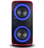 Venta Caliente Audio Bluetooth Portátil de Graves Pesados para Interiores y Exteriores con Luz Giratoria y Luz de Llama