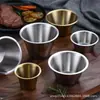 Suministrado Directamente del Fabricante, Taza de Salsa Espesa de Acero Inoxidable 304, Taza Creativa de Condimento de Tomate para Salsas de Estilo Occidental y Filetes