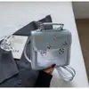 Comercio Exterior Transfronterizo Moda Baidu Bolso de Hombro Bolso Cruzado Mochila para Mujer Bolso de Mano Sencillo Bolso Cuadrado Pequeño Mochila Casual
