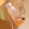 Vaso de agua de plástico al por mayor vaso de agua valor de color alto gran capacidad botella de agua hombres y mujeres rojo de internet ins vaso de agua vaso acompañante para estudiantes