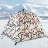 Tienda de Pesca en Hielo Resistente Directa de Fábrica Completamente Aislada Cabaña de Pesca en Hielo de Invierno Refugio de Hielo Portátil Personalizable con Entrada para Estufa