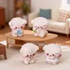 Set Creativo de Decoración de Paisaje en Miniatura: Figuritas Lindas de Dibujos Animados para Armar con un Toque de Lujo, Adornos de Nicho para Coche y Escritorio