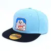 Gorra para niños de comercio exterior, gorra de béisbol de visera plana, estilo callejero de dibujos animados, gorra de hip-hop para baile callejero versión coreana, sombrero de sol de verano, moderno