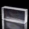 Tijolos de Vidro Ultra-Transparentes Quadrados Sólidos Parede Divisória Tendência Balcão de Bar Tijolos de Cristal Espessos Transparentes Padrão de Cristal Feito Sob Medida