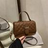 2025 Nuevo Bolso Pequeño Bolso Cruzado para Mujer Acolchado Moda de Alta Gama Versátil Bolso de Mano Verano Transfronterizo Bolso Cuadrado Pequeño