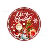 Falda para árbol de Navidad de felpa corta nueva transfronteriza con cascabeles, impresión digital, falda de árbol de decoración festiva, al por mayor en stock