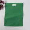 Bolsas de Tecido Não Tecido em Estoque com Texto Impresso e Fechos de Botão de Pressão Ocultos, Sacos de Embalagem Laminados para Educação e Treinamento, Sacolas de Compras Espessas, Dobráveis