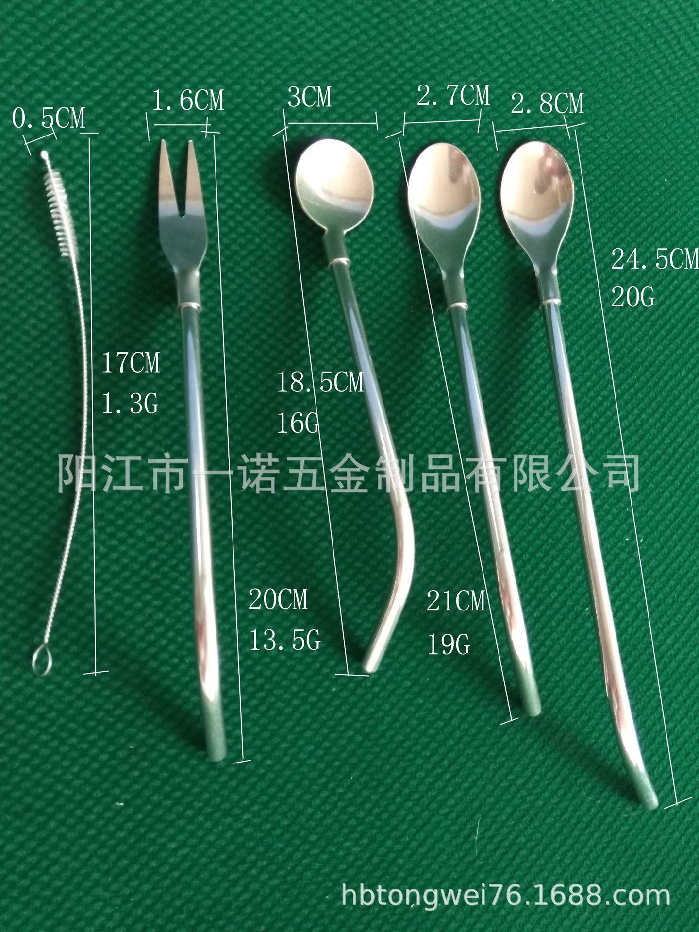 勺吸管勺20190125J尺寸尼龙扫线径厚0.6MM杆厚1.