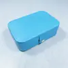Caja de Almacenamiento de Joyería para Viajes Portátil Compacta Oro Pendientes Anillo Antioxidante Caja de Joyería al por Mayor