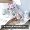 Suporte de Exibição Baji Grade de Nove Compartimentos Compatível com Adesivos Chiikawa Caixa de Armazenamento Compartimentada 58mm Caixa de Armazenamento para Pins Baji
