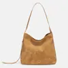 Nova Bolsa de Mão da Moda 2025 para Mulheres, Estilo de Nicho de Luxo, Bolsa de Ombro/Axila de Grande Capacidade, Bolsa Saco Transversal Casual