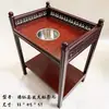 Venda Direta de Fábrica Mesa de Mahjong Mesa de Chá com Porta-Copos, Mesa de Chá de Aço e Madeira, Mesa de Mahjong com Porta-Copos, Porta-Copos para Salão de Mahjong