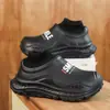 Nuevas Zapatillas de Algodón Impermeables de Suela Gruesa para Hombre para el Invierno 2025, para el Hogar y el Exterior, Antideslizantes, Cómodas y Zapatos de Algodón de Terciopelo