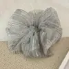 Goma para el pelo extragrande de estilo coreano de alta resistencia, coletero estilo perezoso para niñas, banda elástica para el pelo de alta gama