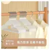 Cabides Domésticos Sem Marca Cabides Antiderrapantes Cabides para Roupas de Adulto Cabides Revestidos de Plástico Aço Inoxidável Modelo Extra Espesso Cabides Espessos Atacado