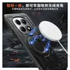 Estuches para Teléfono Móvil de Comercio Exterior al por Mayor Adecuados para Redmi Note 15, Estuche Protector Anti-Caídas Dos en Uno con Soporte Giratorio para Redmi 14C