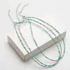 Collar de cuentas de arroz pequeño de venta caliente transfronterizo apilable accesorios de joyería DIY estilo étnico personalizado estilo bohemio cristal