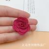 Ponto 2 5cm Cânhamo de Pérola Camélia florzinha feita à mão diy enfeites de cabelo brincos corsage acessórios para roupas acessórios