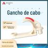 Gancho de cabo de PVC de mina ampla gama de aplicação instalação simples 58 28 80 68 gancho de cabo