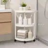 Estante de Almacenamiento Triangular para Baño, Estante de Esquina para Ducha, Estante de Almacenamiento de Esquina para Cocina, Estante de Almacenamiento de Tocador de Múltiples Niveles