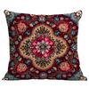Funda de almohada estampada estilo bordado de imitación estilo nacional bohemio transfronteriza funda de almohada para el hogar al por mayor