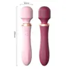 Lailai Aishen AV vibrador de segunda generación mejorado para mujeres, masajeador vibratorio y calefactor, juguete sexual para adultos