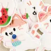 Parche de Bordado de Conejo de Peluche Autoadhesivo Original Dibujos Animados Accesorios para Ropa Decoración de Funda de Teléfono Parche de Tela en Stock
