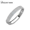 2025 Novo Bracelet Geométrico de Luxo Acessível Bracelet de Zircônia Bracelet Estilo Ins Design Personalizado Bracelet Tendência