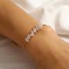 Pulsera de Cadena Transfronteriza Europea y Americana Retro Piedra Natural Grava Multicolor con Cuentas para Mujer en stock Venta Directa