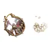 Pendientes Retro Dorados de Hongo Bohemio Europeos y Americanos Pendientes de Moda Transfronterizos Exagerados Venta Caliente de Comercio Exterior Al por Mayor
