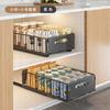 Estante de Almacenamiento de Cocina Estante Organizador de Condimentos Doméstico Estante de Almacenamiento para Gabinete Profundo de Baño Cesta Extraíble Interior Caja de Almacenamiento Extraíble