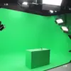 Estudio de Pantalla Verde Sala de Transmisión en Vivo Estudio de Fotografía Publicitaria Pintura Estudio de Video Comercial Módulo de Molde Pintura Mate